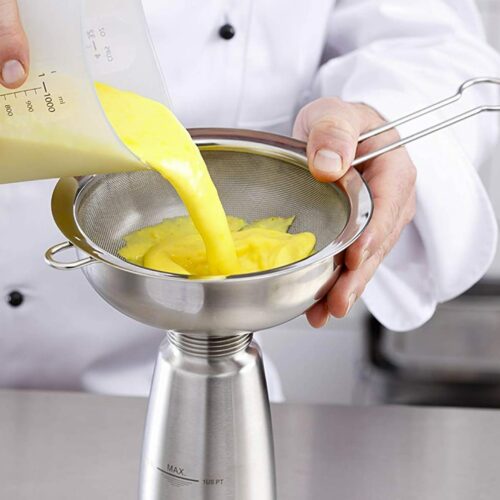 סט משפך ומסננת (funnel & sieve)